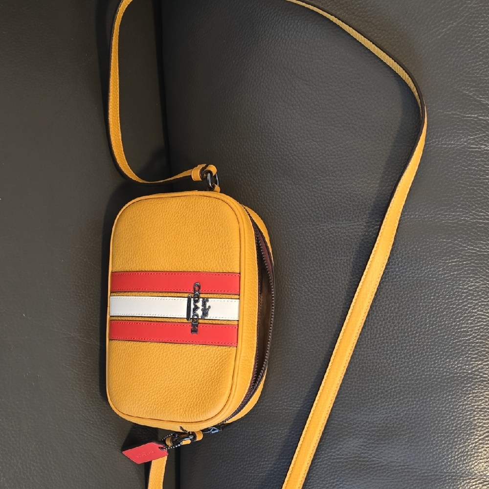 Stylish Yellow Crossbody Bag